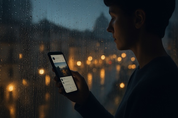 Digital grief therapy in Italy with Therapsy