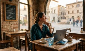 Digital nomad mental health in Italy