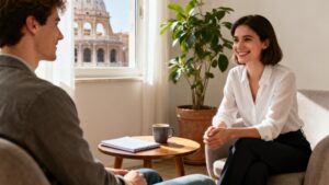 First psychological session therapy session