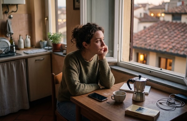 homesickness vs depression in expats in Italy