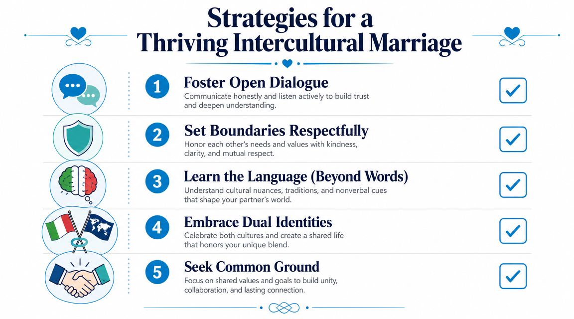 Actionable Strategies for a Stronger Intercultural Marriage