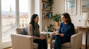 English-speaking therapist in Turin