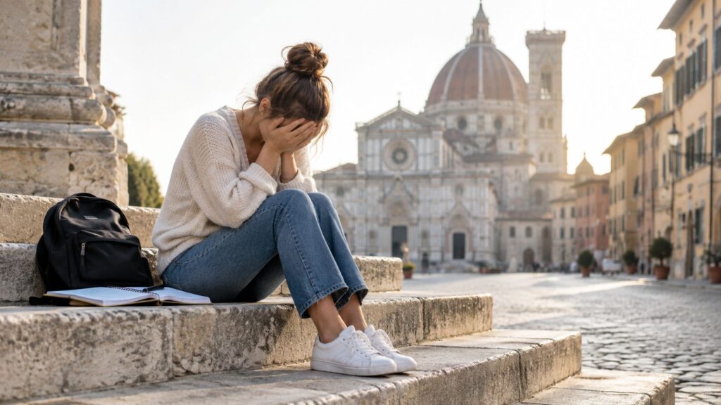Study abroad depression student distress