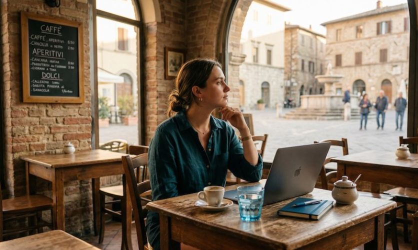 Digital nomad mental health in Italy