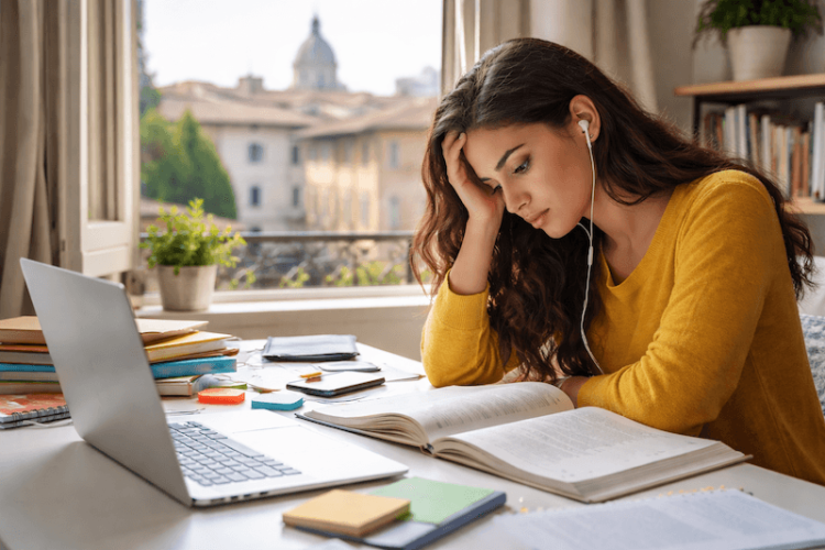 Exam stress among international students in Italy