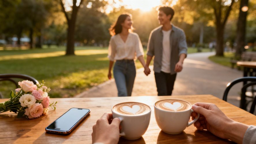 Love captions for him romantic date