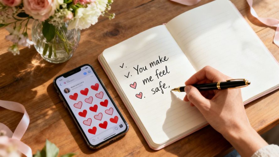 Love phrases for him love message